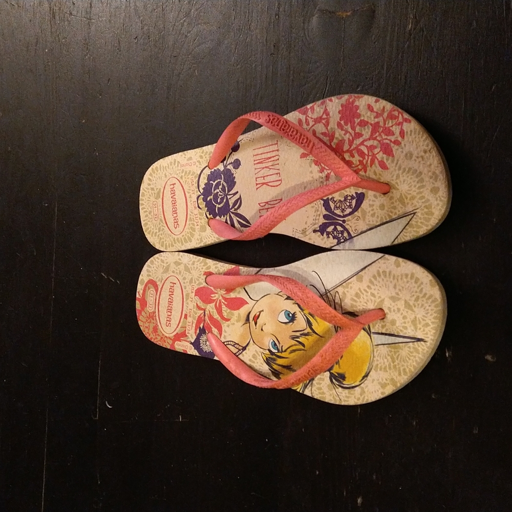 Havaianas Tinkerbell flip flops